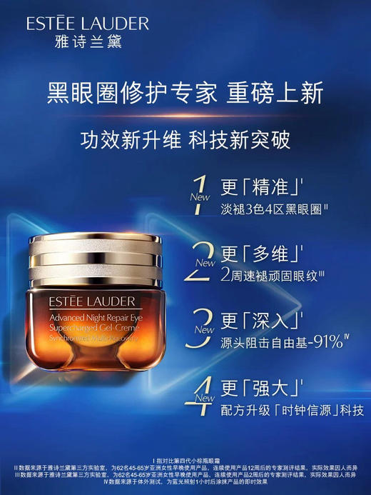 雅诗兰黛特润精华眼霜礼盒 第七代特润精华50ml+抗蓝光眼霜15ml 配限量礼盒礼袋 商品图4