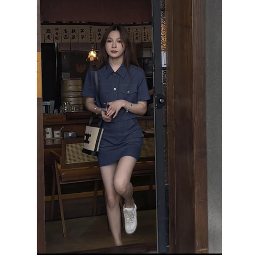 金蘑菇菇 summer团宠/2个版本！纯棉休闲工装裙裤 商品图3