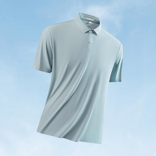 【凉感&7A级抗菌】圣得西男士短袖POLO衫2025年新款商务休闲上衣 商品图7