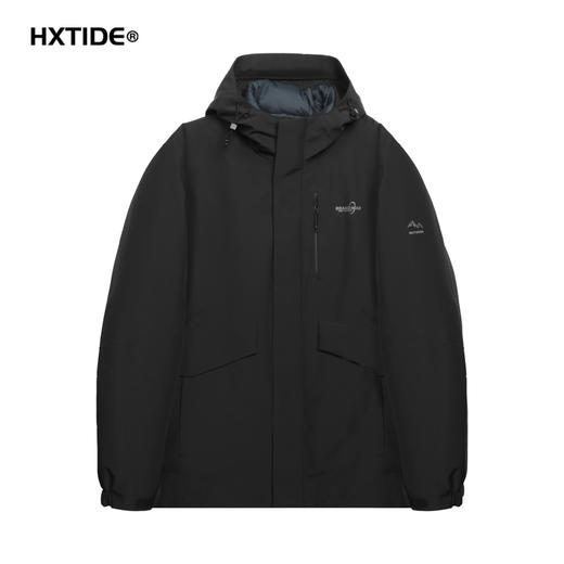 【新品上新】HX 冬季短款两件套带帽羽绒服三防面料羽绒内胆/Y100440009101/02/03 商品图6