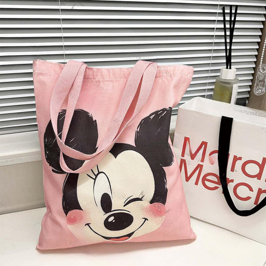 【YW】无忧购【甄选】帆布包包女ins百搭外出单肩韩版通勤旅行大容量手提 A#887537168509（截单后3-5天发货） 商品图5