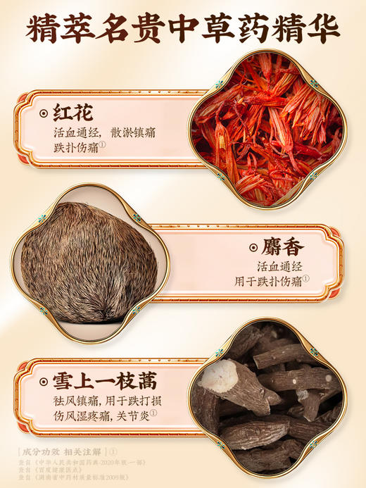 【品牌方直销】云南本草舒筋通络贴身体贴颈椎腰椎艾草热敷贴发热贴 商品图7