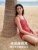 遐高级感扎染印花2025新款大码微胖遮肉显瘦大胸显小连体泳衣女士 商品缩略图1