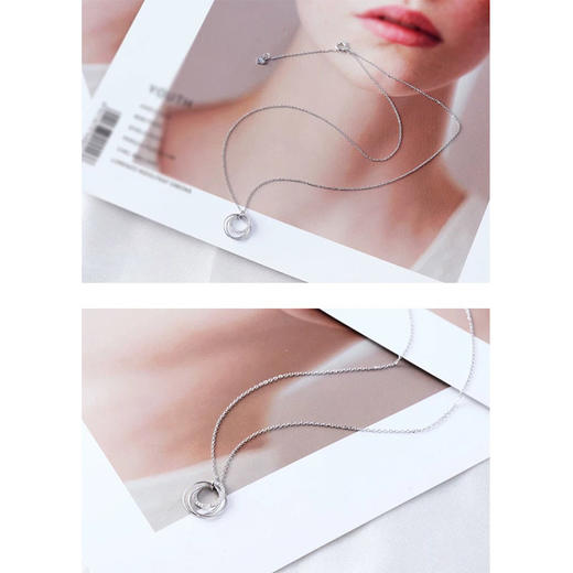 环环相扣轻奢项链纪念日百货162697023 商品图3