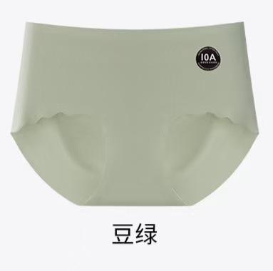 【独立包装10A抑菌奶皮内裤】16CM加长裆桑蚕丝底裆中腰亲肤舒适无痕内裤女士 商品图6