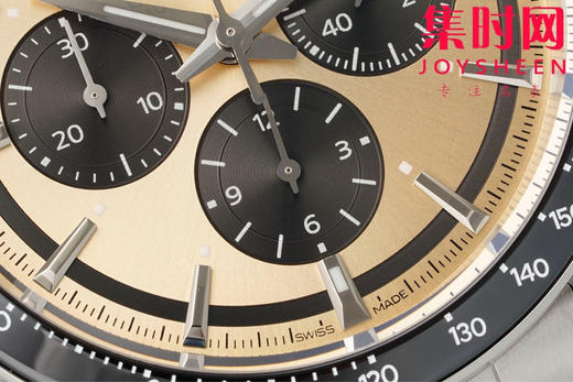 AF浪琴康卡斯计时系列 康卡斯悦动计时 男士腕表 胶带款 表径42mm 商品图4