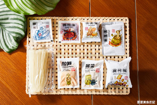 【香辣】菜菜家螺蛳粉|汤浓/粉滑/油辣，柳州人盖戳好吃 商品图6