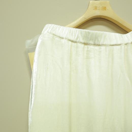 【线上专属】半裙（24706747CY-玉霜白） 商品图1