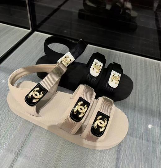 香粉必入！25新款沙滩凉鞋   第二眼真香   徕卡魔术贴   超软发泡底可踩水 商品图0