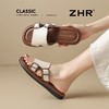 ZHR则则勃肯拖鞋外穿2025新款高级一字平底凉拖休闲沙滩凉鞋轻便 商品缩略图7