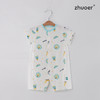 【短袖对襟哈衣】卓儿夏季婴儿连体衣男女宝宝薄款透气纯棉卡通爬服 商品缩略图5
