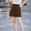 【专属特价】熙世界天丝棉半身裙女夏2025新款复古工装口袋小个子a字包臀短裙 商品缩略图1