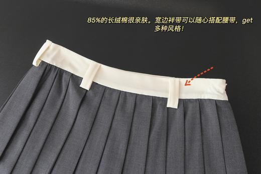 点此购买 miumiu缪缪夏季女士百褶迷你半身裙 xg 322330 商品图14