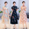 老上海复古民族风长款奥黛旗袍裙2025春新款宽松时尚日常可穿奥黛SYK27620 商品缩略图0