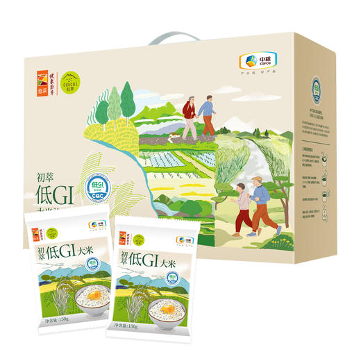【特惠89.9】中粮初萃低GI大米礼盒2.4kg-（效期至26年5月25日）-专享价 商品图2