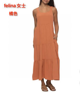 喜欢长裙的不要错过呦❤️特价198元🉐包税包邮到手了🔥Felina女士长款连衣裙，采用轻盈透气的面料，穿着舒适不闷热，是夏日衣橱必备单品。