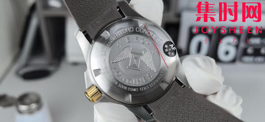 AF浪琴康卡斯43系列 康卡斯43mm 间金灰 男士腕表 潜入时光深海 探寻康卡斯潜水系列 商品图4