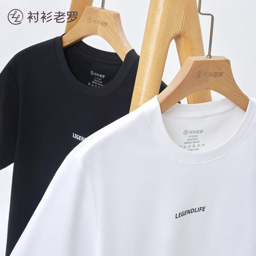 【森呼吸九号】传奇人生丝光纯棉T恤255X0T916S[门店专款] 商品图5