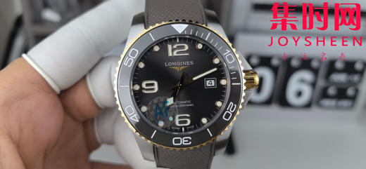 AF浪琴康卡斯43系列 康卡斯43mm 间金灰 男士腕表 潜入时光深海 探寻康卡斯潜水系列 商品图1