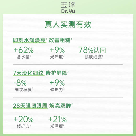 玉泽皮肤屏障修护专研保湿眼霜15g淡纹修护屏障改善粗糙 商品图2