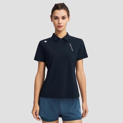 点此购买 迪桑特夏季女士冰丝速干短袖Polo衫 ly 322266 商品图7