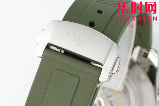 AF浪琴康卡斯计时系列 康卡斯悦动计时 男士腕表 胶带款 表径42mm 商品图8