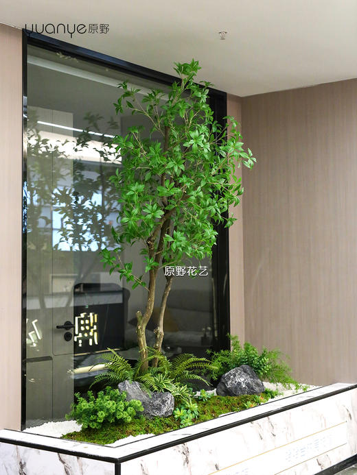 仿真花艺造景/假花造景/酒店别墅庭院室内外景观设计/店铺仿真绿植造景（具体价格可咨询商家） 商品图12
