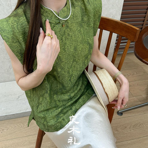 【预售7天】良木礼亚麻小衫（59961） 商品图3