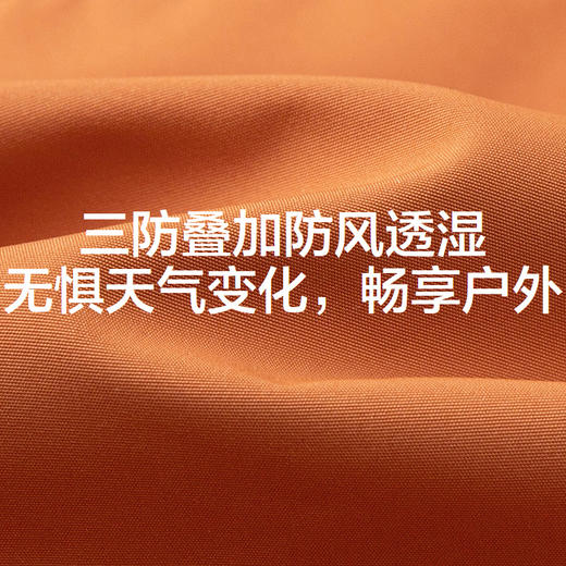 森马儿童外套2025秋季新款防风三防舒服衣加绒连帽上衣男童户外风 商品图4