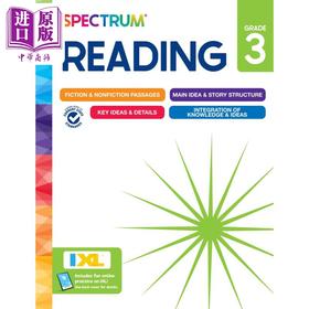 【中商原版】美国教辅 光谱练习册 阅读系列小学3年级 Carson Dellosa Spectrum Reading Workbook Grade 3 英文原版