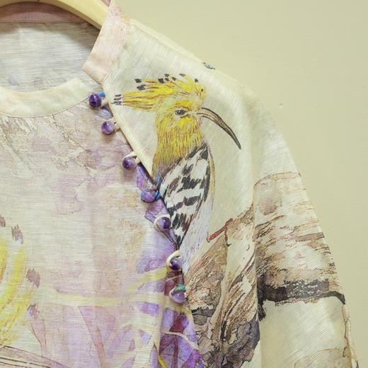 【线上专属】改良旗袍（22707429Y-丁香） 商品图2