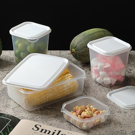 HANAT多尺寸食品级保鲜储物盒组合套装 商品图3
