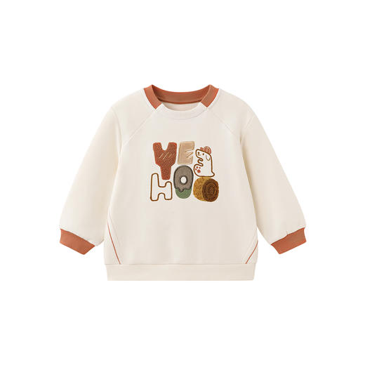 【商场同款】英氏儿童卫衣长袖春秋男宝圆领卫衣打底外穿套头衫 商品图4