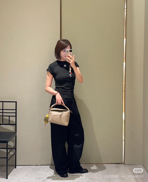 623-3 独家圆正 lew棉质小飞袖修身tee 我穿L 商品图7