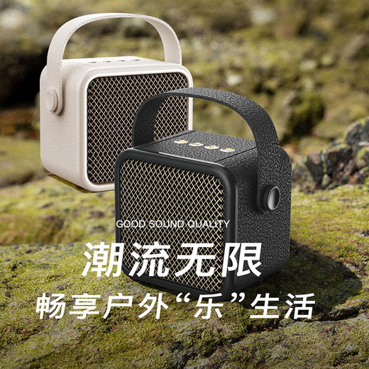 SayreLances塞尔兰斯迷你户外桌面l无线蓝牙音箱i7立体声 Hifi人声巡航性能小钢炮 商品图1