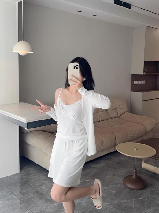 【合作款】2025新款凉感家居服睡衣吊带套装 商品图3