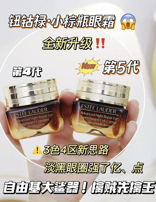 雅诗兰黛特润精华眼霜礼盒 第七代特润精华50ml+抗蓝光眼霜15ml 配限量礼盒礼袋 商品图5
