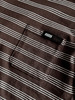 现货 THS-限时 缪家 都市松弛感 早春咖色细条纹圆领T恤 BH2568 商品缩略图7