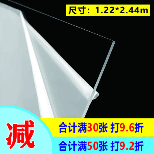 透明有机片 商品图0