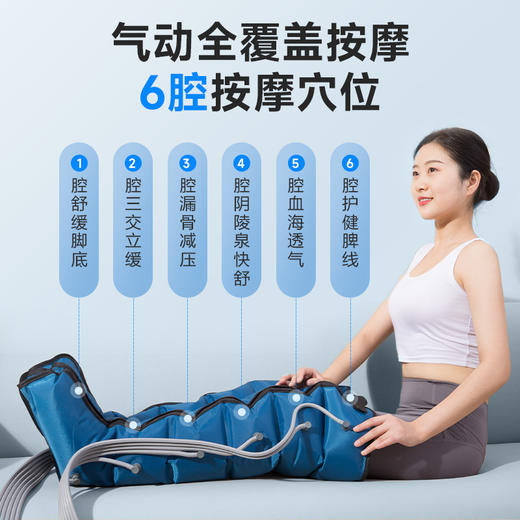 空气波压力治疗仪按摩器治疗静脉曲张腿部 医用防血栓理疗仪 商品图4