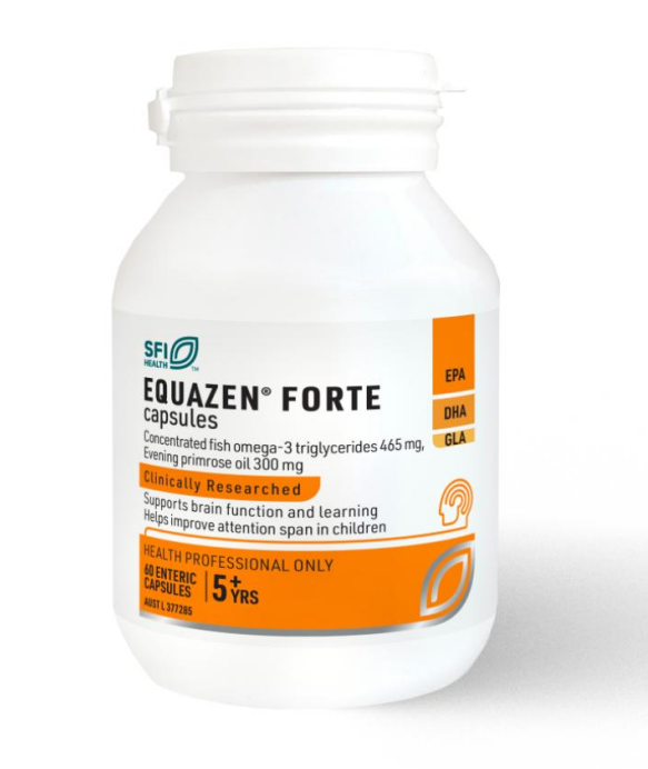 【香港直邮】SFI Health 克莱尔 EQUAZEN FORTE 加强鱼油 60粒/瓶  27/03