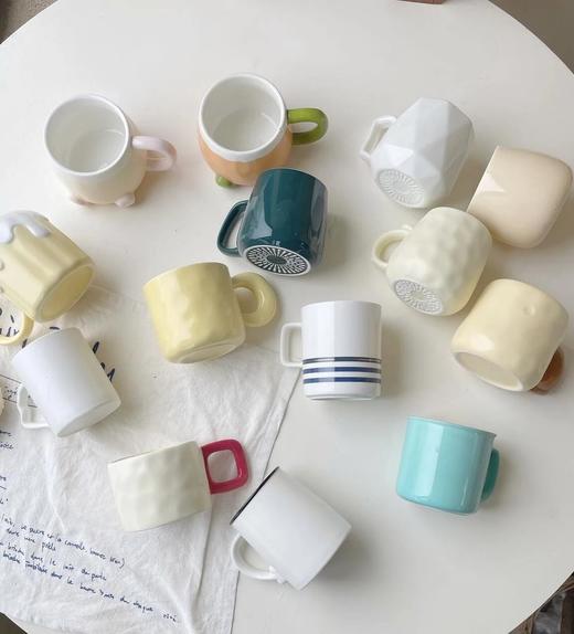 超值百款杯子盲盒19.9到手4个井上田陶瓷马克杯盲盒都是最新款带图案浮雕款品牌尾单基地直邮 商品图3