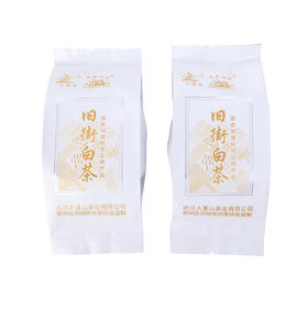 【武汉-新洲】江城百臻武汉大雾山刀楼寨旧街白茶125g（62-5g*2袋）茶叶