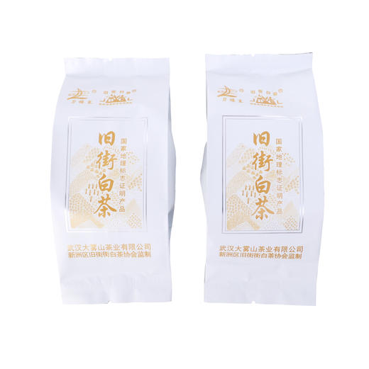 【武汉.新洲】江城百臻武汉大雾山刀楼寨旧街白茶125g（62.5g*2袋）茶叶 商品图0