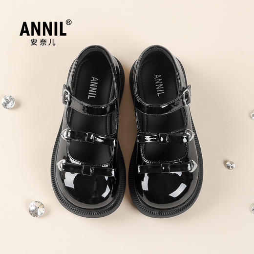 ANNIL/安奈儿休闲软底亮闪闪水晶公主鞋舞蹈女鞋HG5301449 商品图0