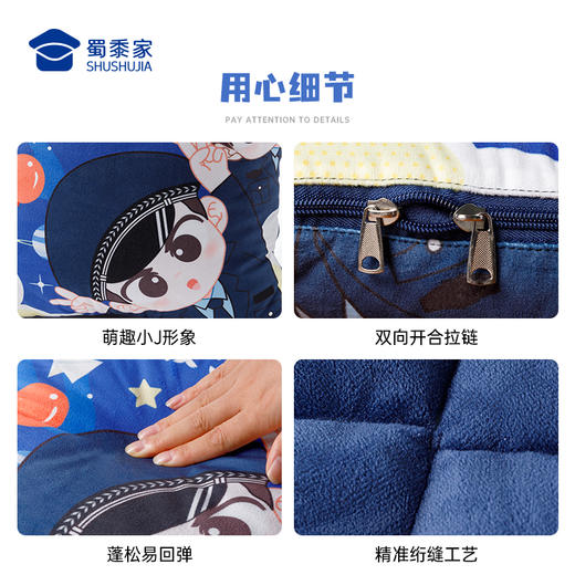 【实付满199送钥匙扣】【好运加被二合一抱枕被】创意舒适靠枕靠垫 办公/居家两用抱枕被子 商品图4