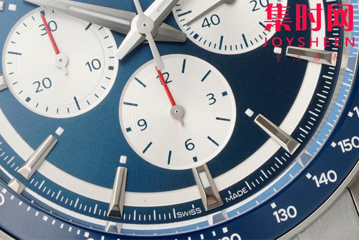 AF浪琴康卡斯计时系列 康卡斯悦动计时 男士腕表 胶带款 表径42mm 商品图4