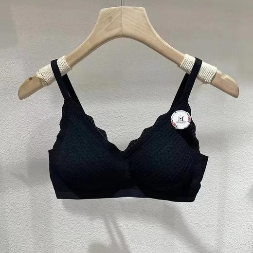买1送1 无痕美背蕾丝文胸内衣女小胸聚拢防下垂亲肤舒适薄款无钢圈文胸罩 商品图4