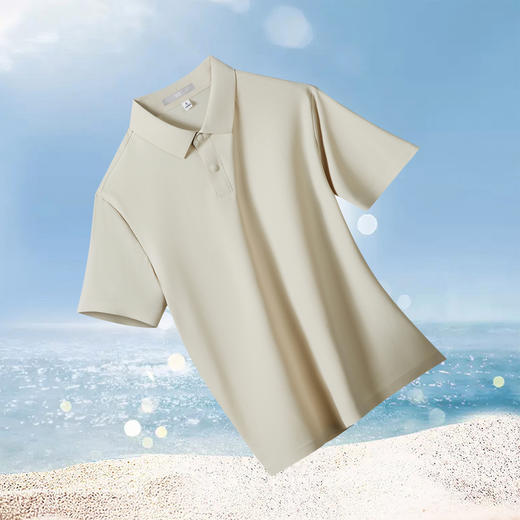 【凉感&7A级抗菌】圣得西男士短袖POLO衫2025年新款商务休闲上衣 商品图8