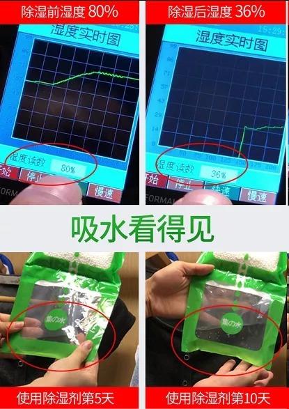 除湿袋干燥剂吸潮防潮防霉吸湿宿舍学生可挂式衣柜包吸湿家用神器 商品图3